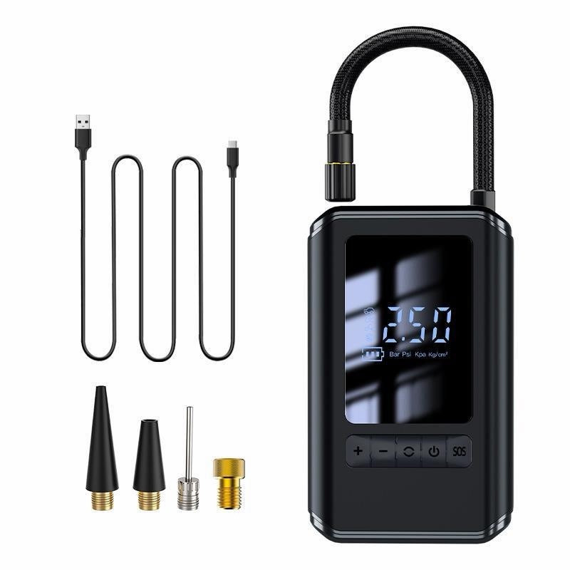 Vehicle Air Pump Portable Mini Self-propelled Electric Tire Tire Pump